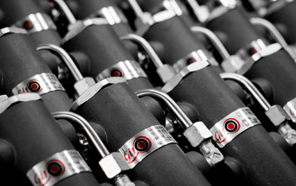 Leakage alarm tank assembly with level float switch Leakage alarm tank assembly with level float switch