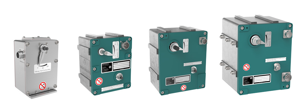 Reihe Aktuatoren hydaulisch